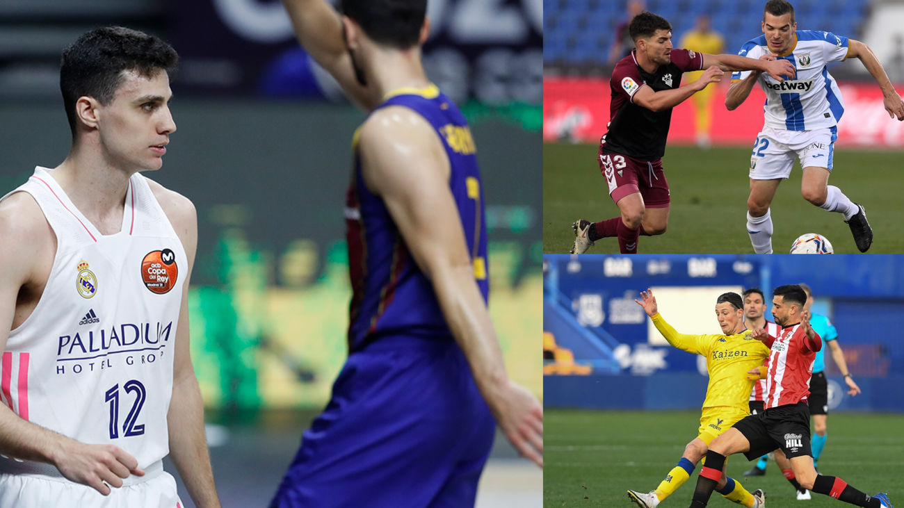 Real Madrid-Barcelona, Leganés y Alcorcón