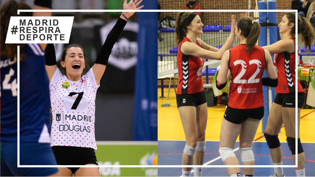 Voleibol Madrid saborea la victoria y el Alcobendas sigue en racha