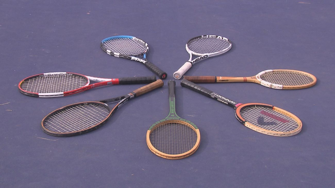 Probamos las raquetas de los más grandes tenistas de la historia