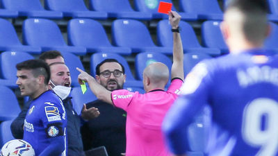 Un partido de sanción a Bordalás por su expulsión ante la Real Sociedad