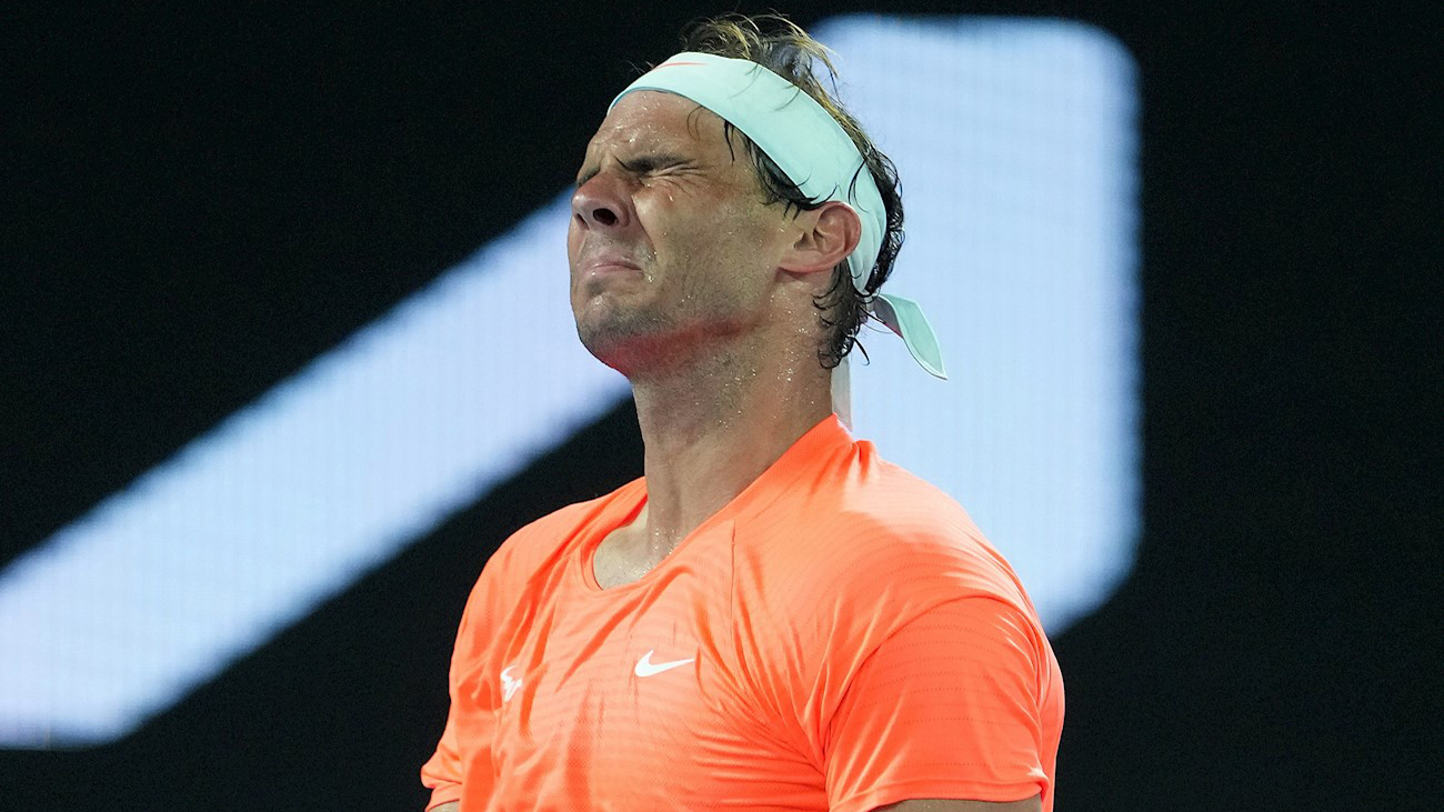 Nadal se despide de Australia tras perder con Tsitsipas