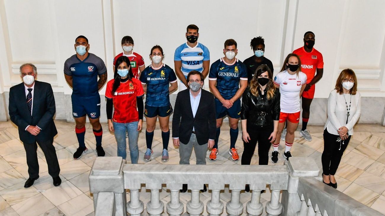 Madrid presenta el torneo internacional de rugby 7