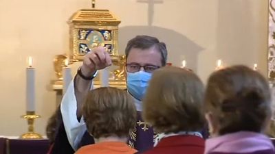 La liturgia del Miércoles de Ceniza también se adapta a la pandemia