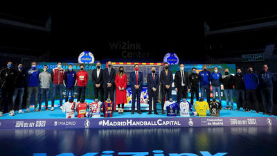 Sorteados los cuartos de la Copa de balonmano que se disputará en Madrid con público
