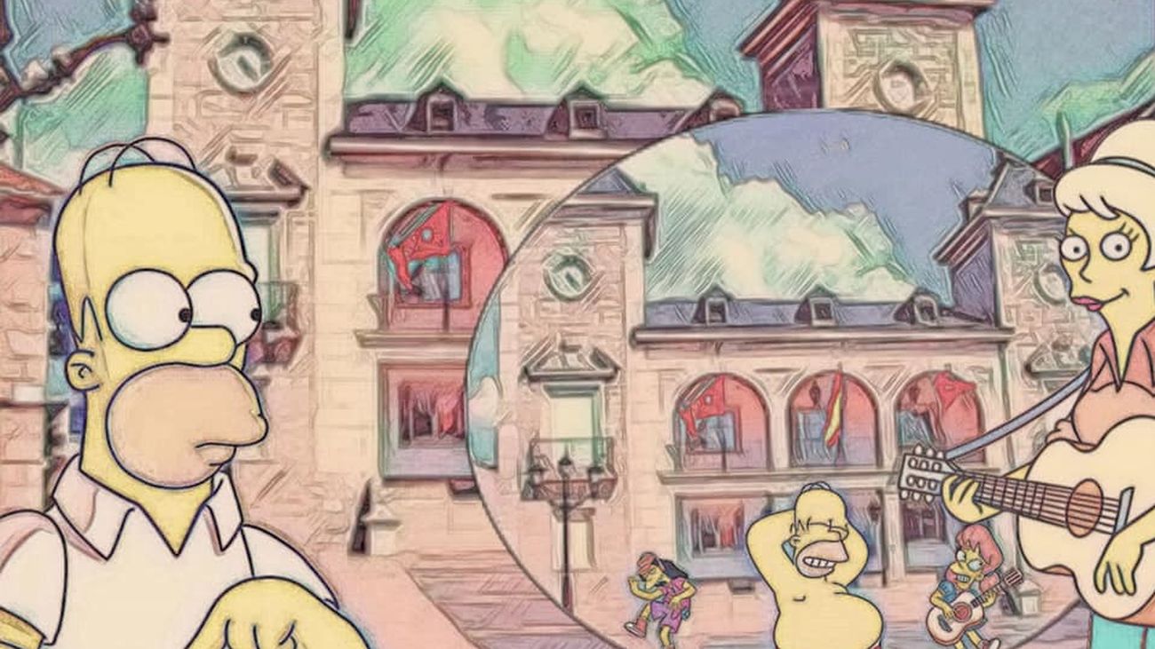 Los Simpson inundan la Comunidad de Madrid