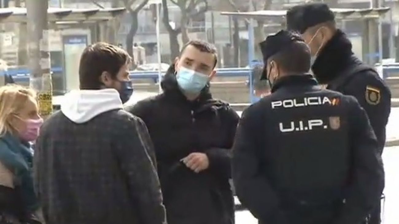 Jóvenes y algunos con antecedentes y de grupos de ultraizquierda, el perfil de los detenidos en Sol según la Policía