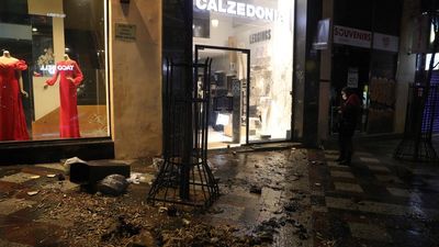 Pasan a disposición judicial los 19 detenidos  en los violentos altercados  de Sol