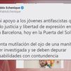 Podemos evita condenar los incidentes violentos en Madrid y Barcelona y cuestiona la actuación policial