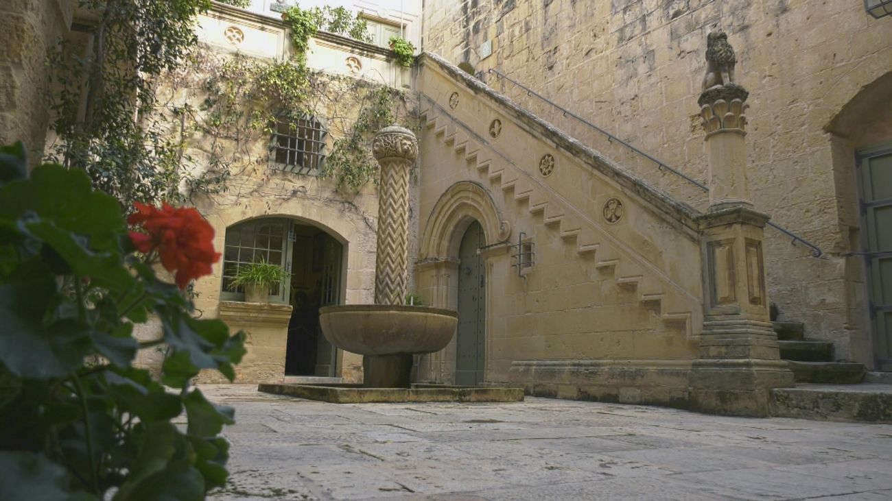 Mdina, antigua capital de Malta, una ciudad donde encontramos grandes casas y palacios de la nobleza