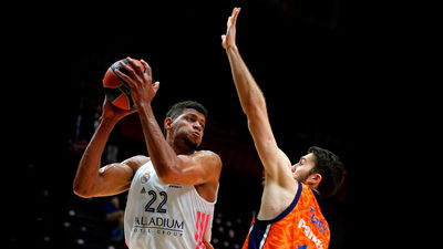 89-78. El Real Madrid cae en Euroliga ante Valencia Basket