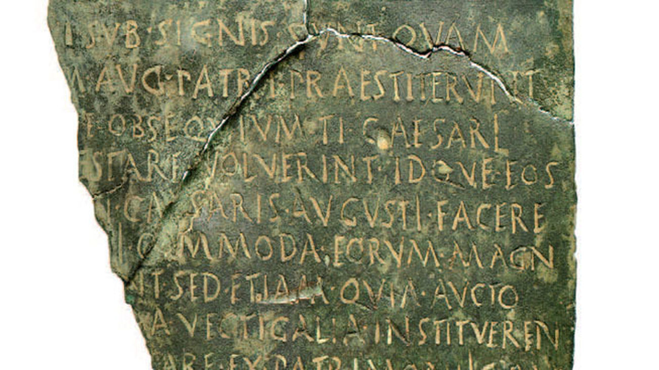 Recuperado en Madrid un documento romano de 2.000 años de antigüedad