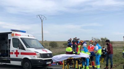 Heridos dos motoristas en un accidente de tráfico en la M-522 a la altura de Quijorna