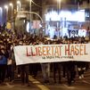 Quinta jornada de disturbios en las concentraciones en Cataluña por Hasel