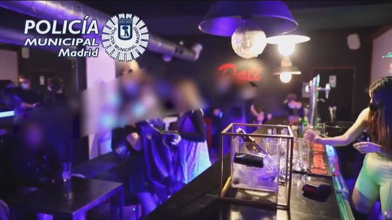 Sancionadas 37 personas por participar en una fiesta ilegal en un local de Lavapiés