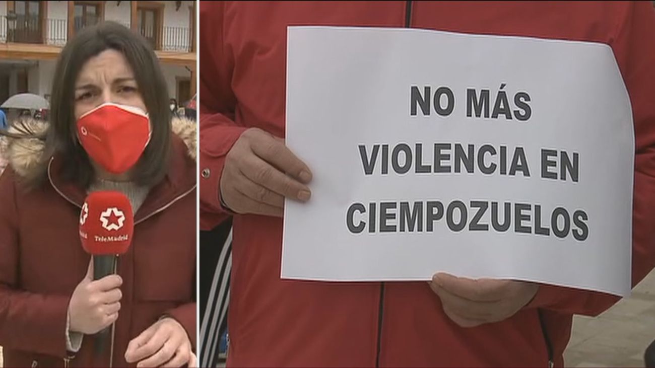 Los vecinos de Ciempozuelos piden justicia tras la agresión a uno de sus vecinos por el uso de la  mascarilla