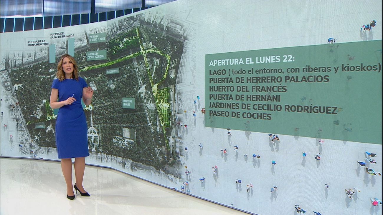 El 40% del Retiro abre sus puertas a los madrileños desde este lunes tras el paso de Filomena