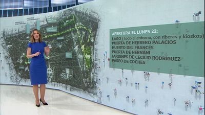 El 40% del Retiro abre sus puertas a los madrileños desde este lunes tras el paso de Filomena
