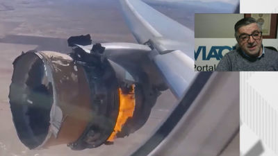 Incidente de un avión en Denver: “Los pilotos estamos entrenados para volar con un solo motor”