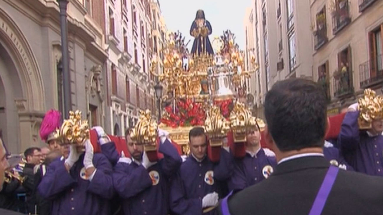La Semana Santa de Madrid, solo con visitas a las imágenes en el interior de las iglesias