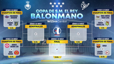 Hasta 1.500 espectadores vivirán en directo la fase final de la Copa del Rey en Madrid