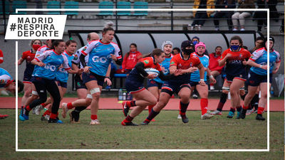 Majadahonda se coloca líder invicto de la liga femenina de rugby
