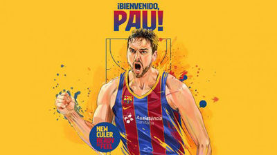 Pau Gasol vuelve al Barça 20 años después