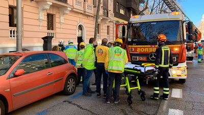Muere un anciano de 93 años en el incendio de su casa cercana a Atocha
