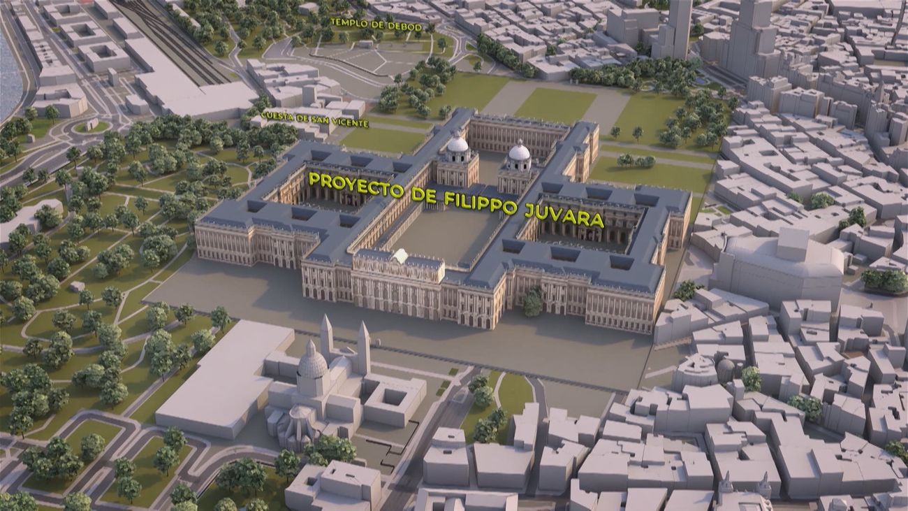 Un palacio en Madrid más grande que el de Versalles