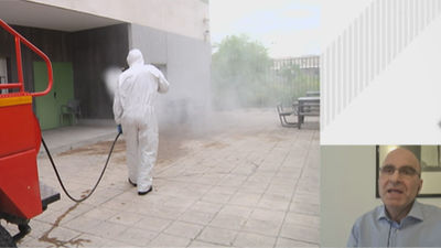 López Guerrero: “Que el virus se transmita por el aire no significa que las superficies sean seguras”