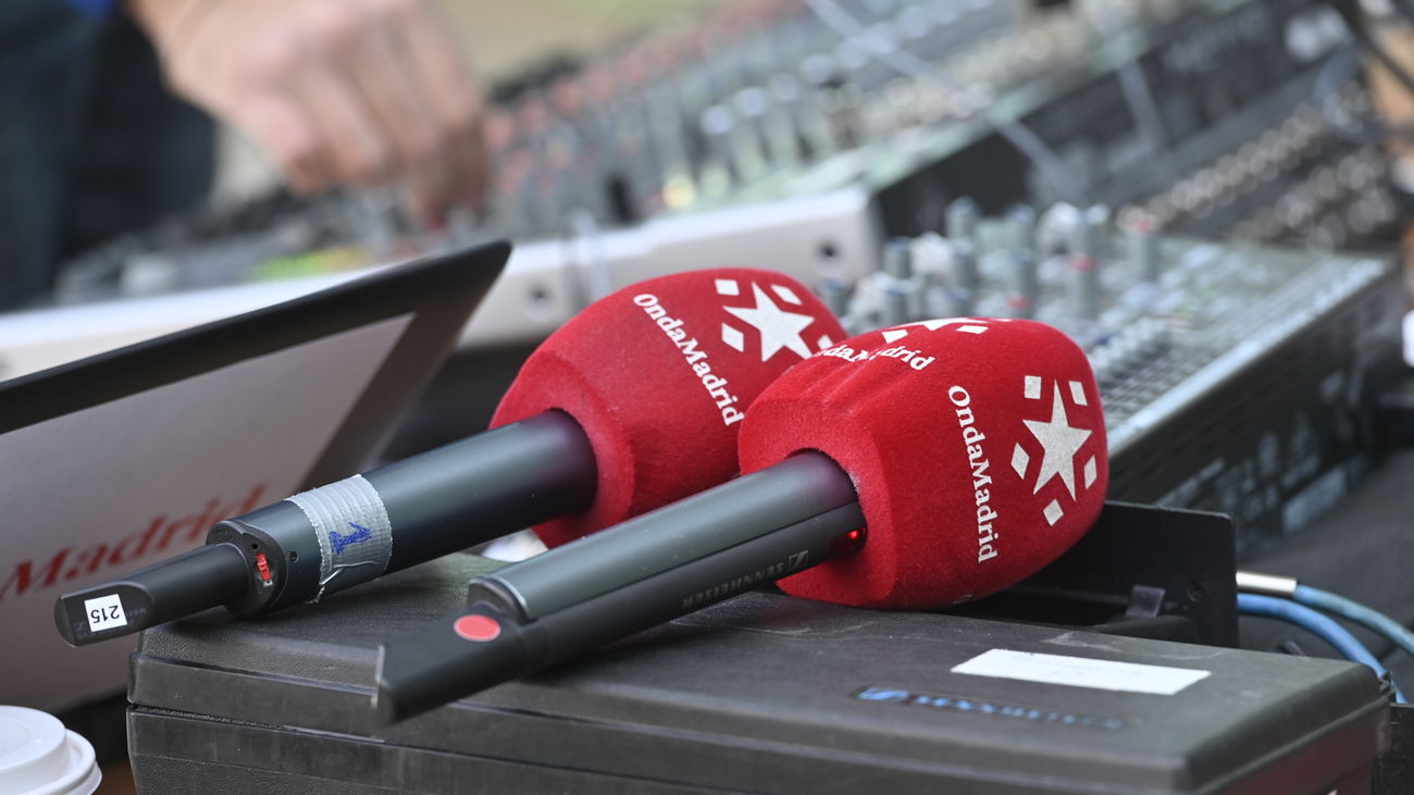 Micrófonos de Onda Madrid.