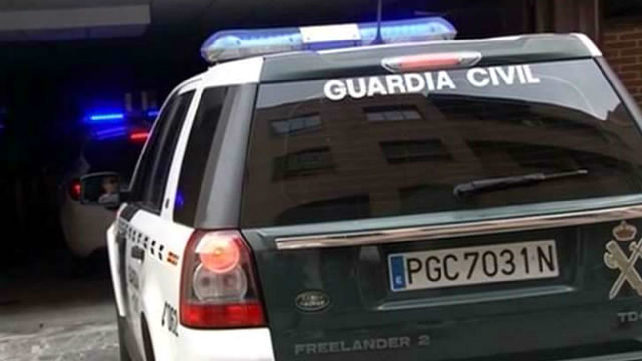 Intervención de la Guardia Civil