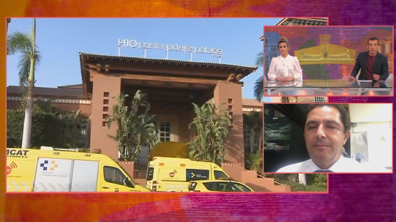 Se cumple un año del primer confinamiento en España en el hotel de Tenerife