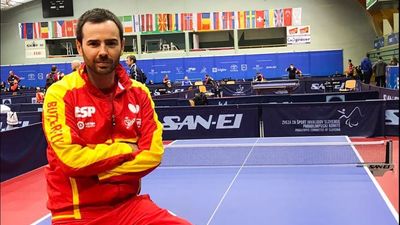 Álvaro Valera, un número uno del tenis de mesa paralímpico