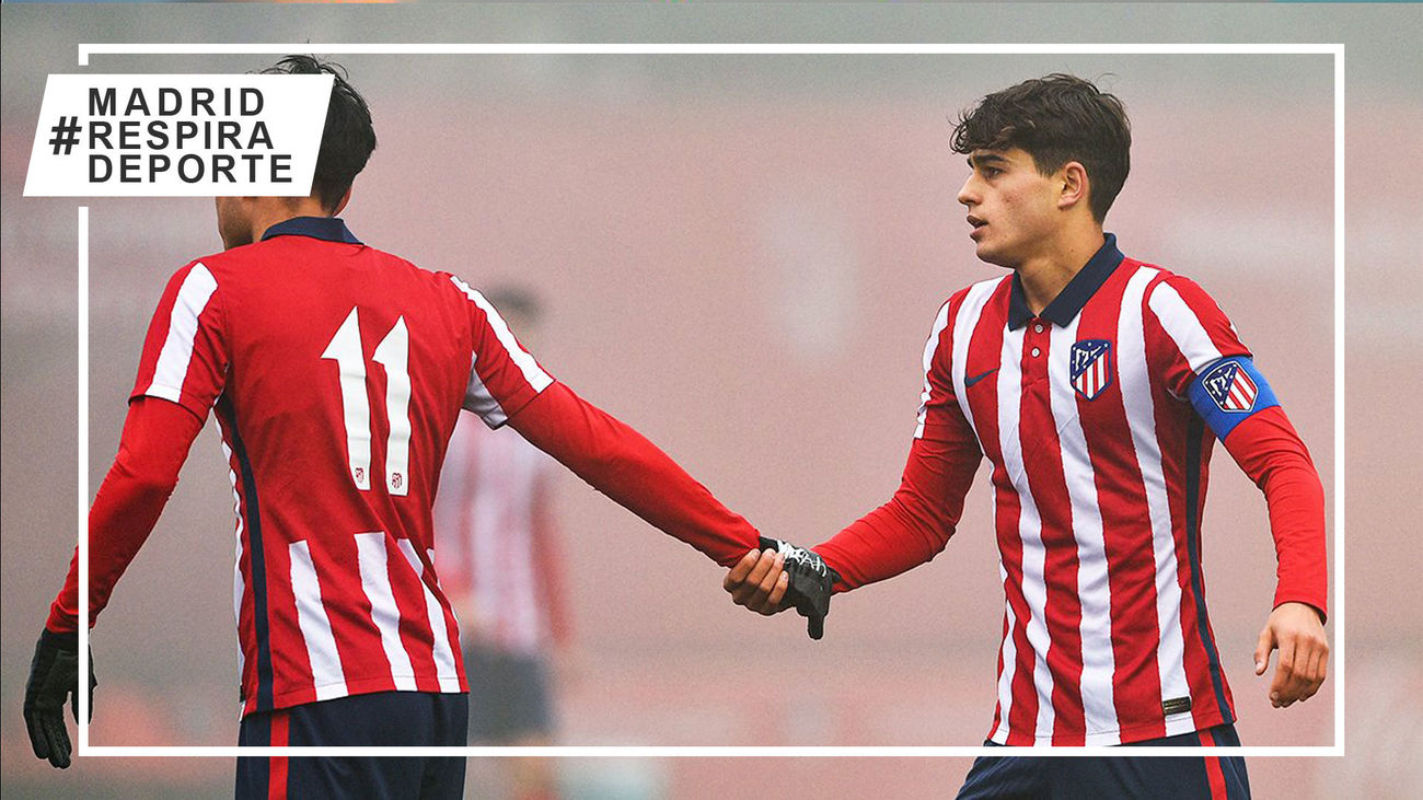 El Atlético Madrileño Juvenil A se corona campeón del grupo 7A de División de Honor