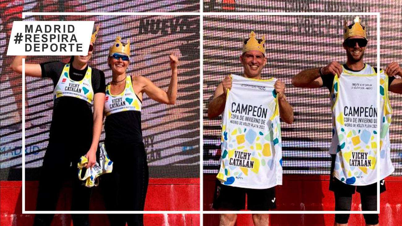 Las parejas Matveeva-Esarte y Benlloch-Cartagena