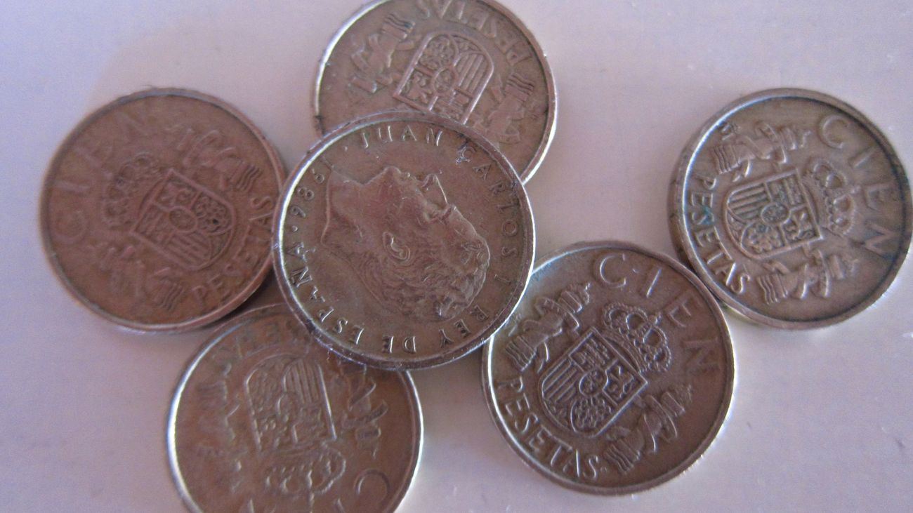 Monedas de 100 pesetas