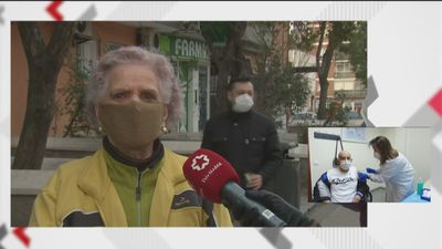 Leonor espera ser vacunada a partir de esta tarde: “Hoy es un día de esperanza”