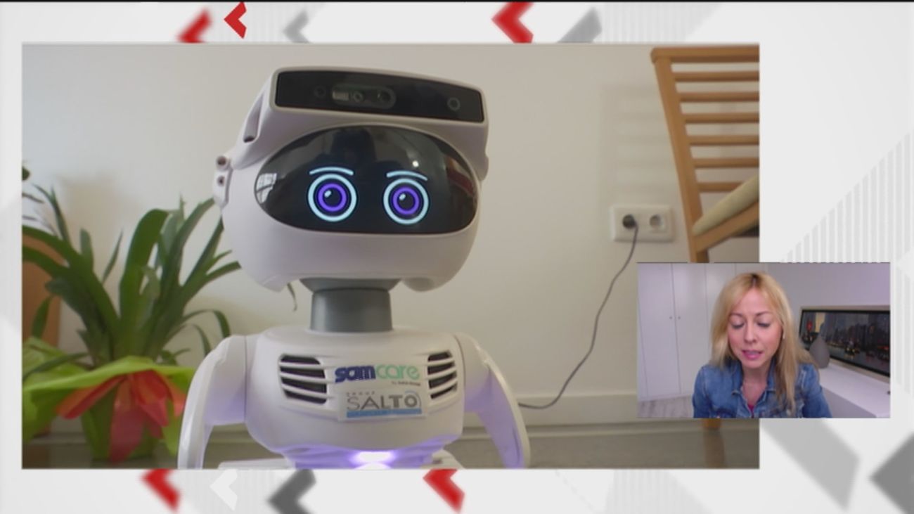 Robots de compañía para mayores que también son cuidadores