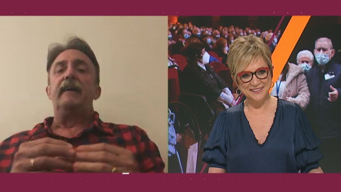 Santi Rodríguez: “Lo primero que hice en la función fue darles las gracias a ellos, a nuestros mayores”