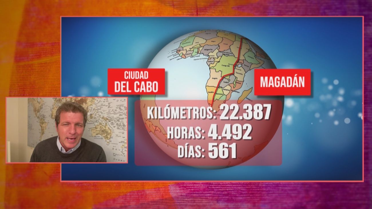 La ruta más larga del mundo, de Rusia a Sudáfrica