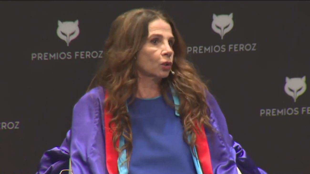 María Guerra, presidenta de los Premios Feroz: "Victoria Abril no va a hacer alfombra roja sin mascarilla"