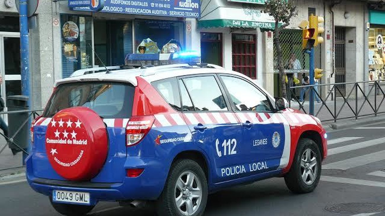Vehículo de la Policía Local de Leganés