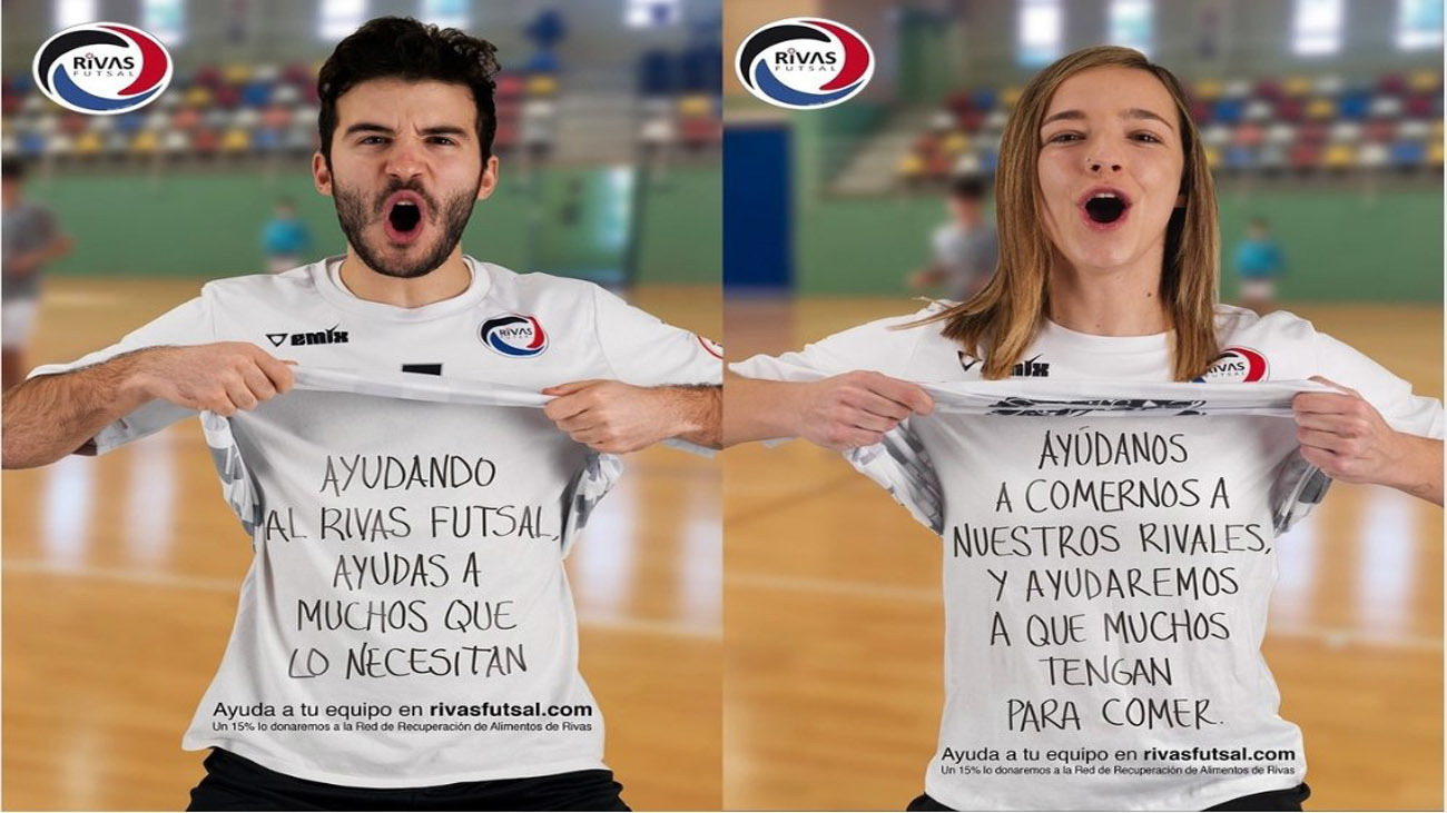 Rivas Futsal lanza un crowfunding solidario