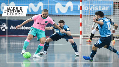 3-3. Movistar Inter empata con el Barça cuando tenía la victoria encarrilada