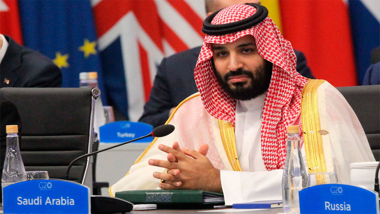 El príncipe heredero de Arabia Saudí, Mohammed bin Salman