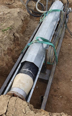 Prueba de perforación del robot / UC3M