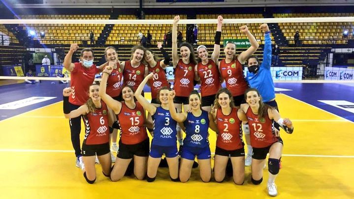 Un gran Voleibol Alcobendas a un paso de la gran final. Gran duelo de semis ante el Ciudadela / Archivo