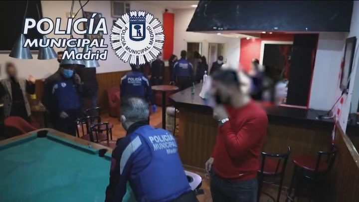 Desmanteladas 81 fiestas ilegales en una sola noche en Madrid