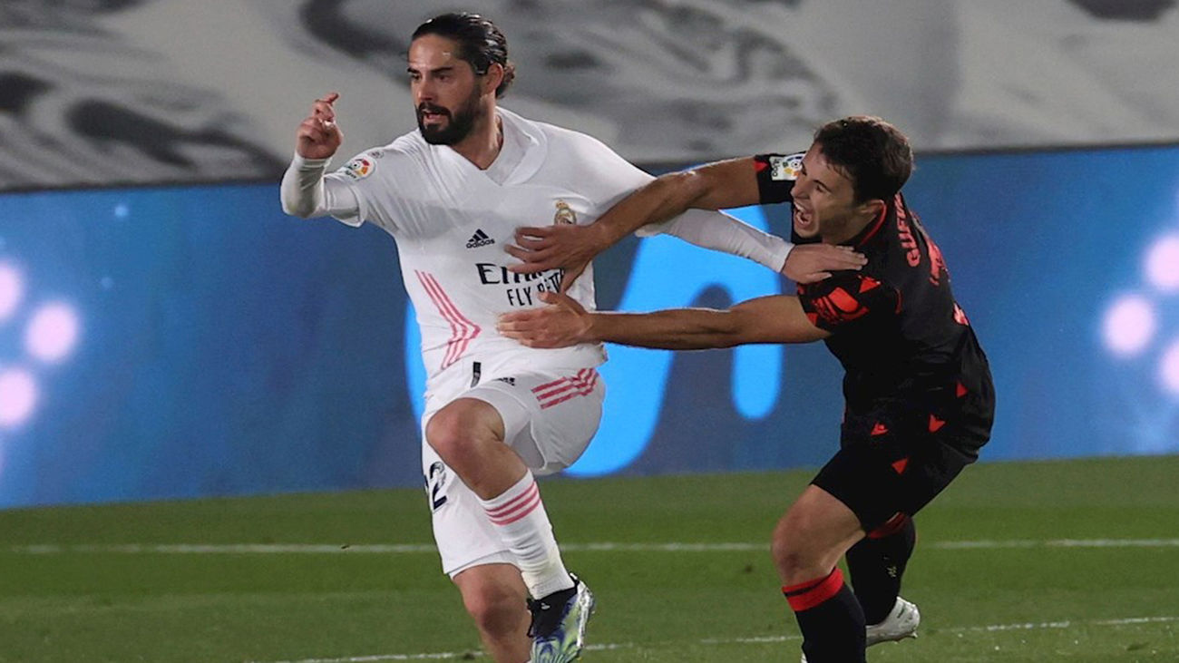 1-1. La Real Sociedad frena la remontada del Real Madrid