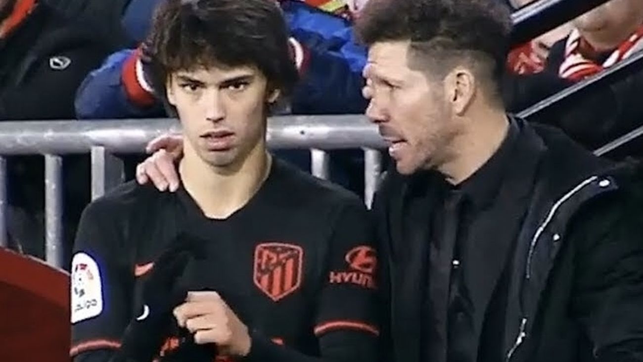 Simeone, sobre Joao Félix: "Me gustan los jugadores rebeldes"